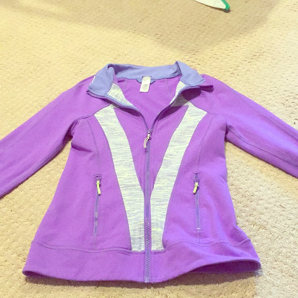 Ivivva zip up warm up jacket